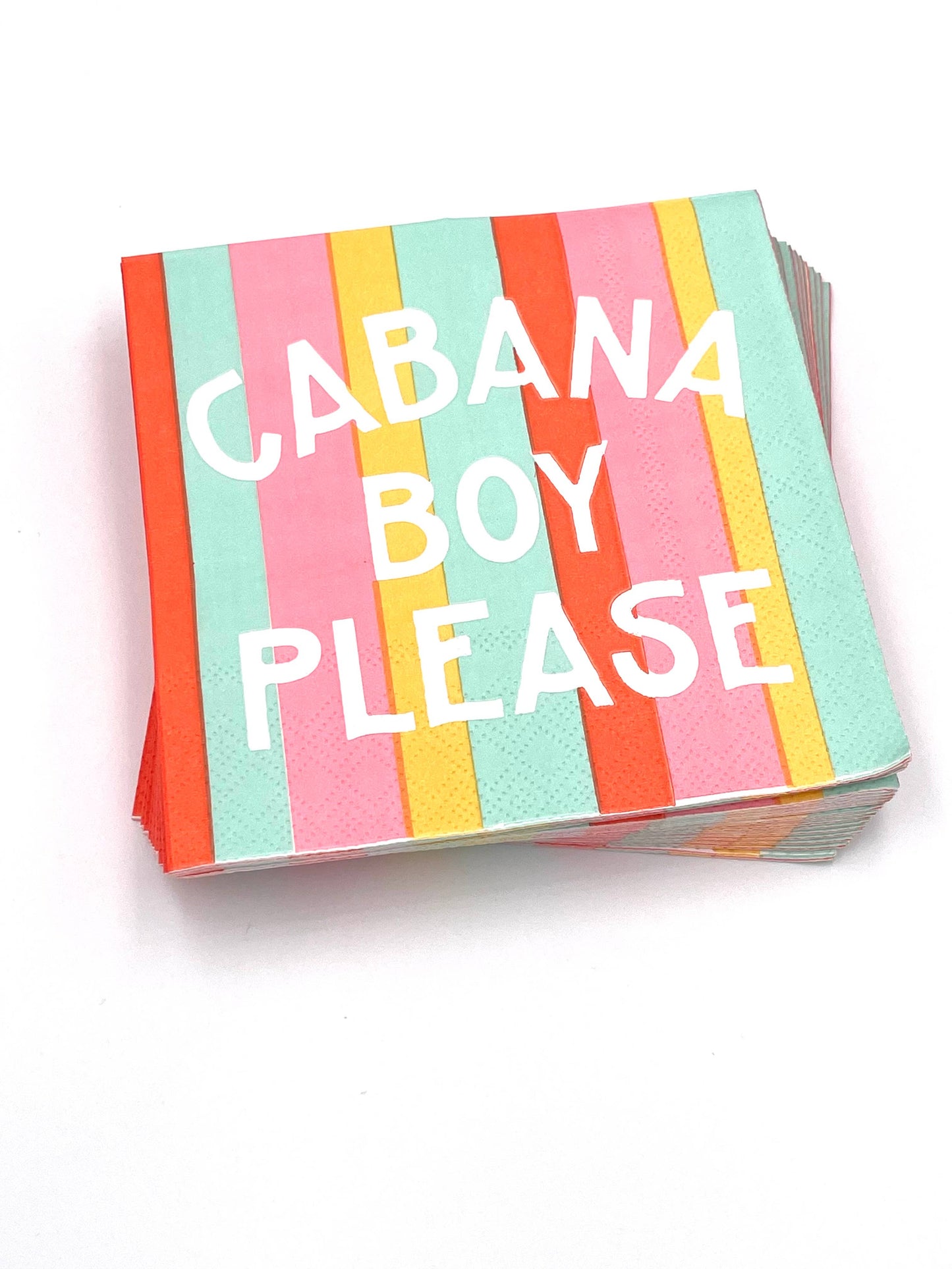 Cabana Boy Please Cocktail Napkins