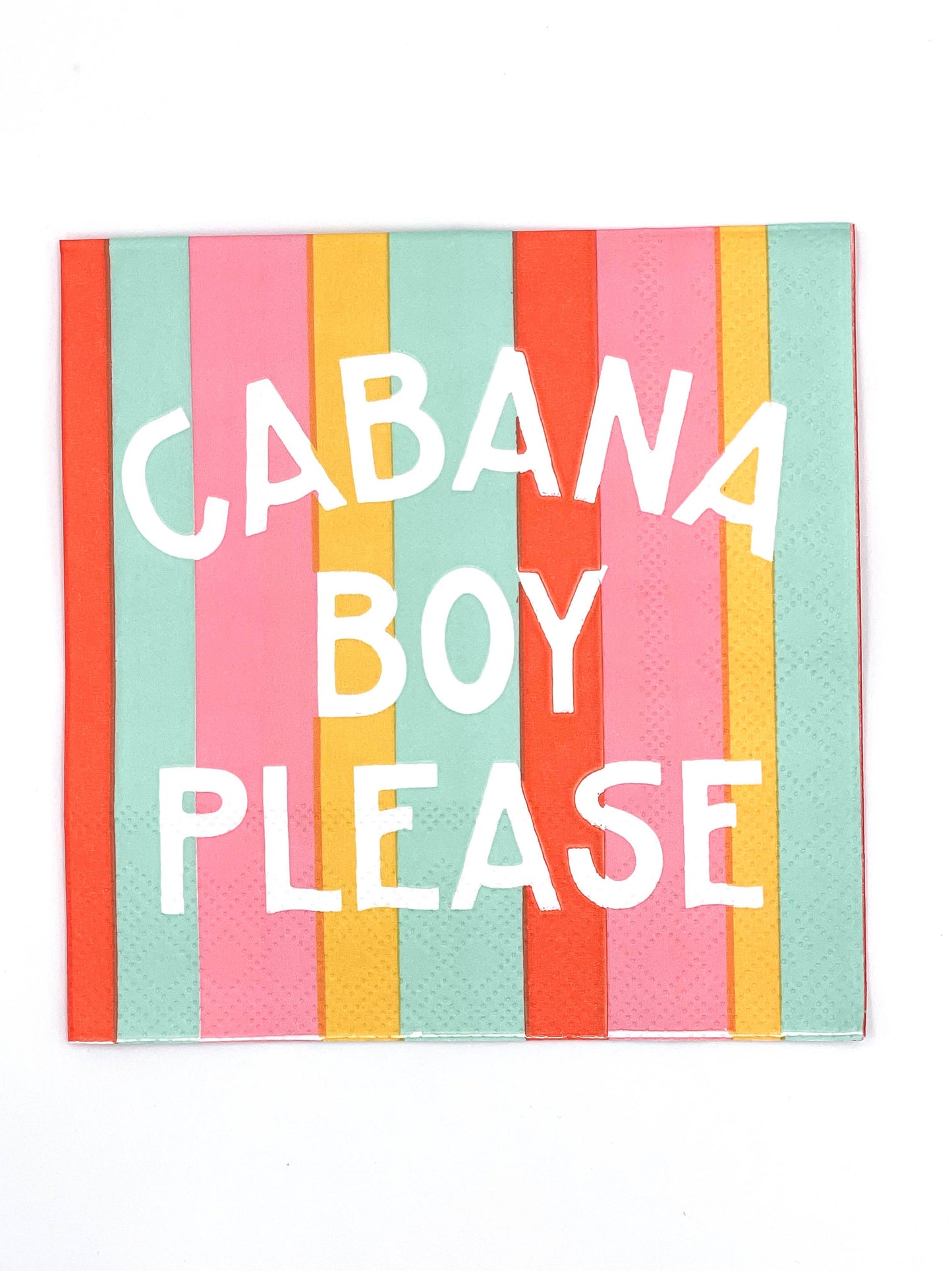 Cabana Boy Please Cocktail Napkins