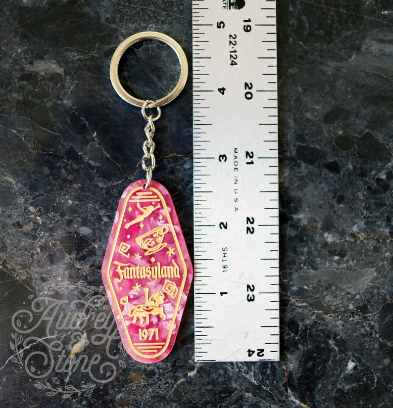 Fantasyland Acrylic Keychain
