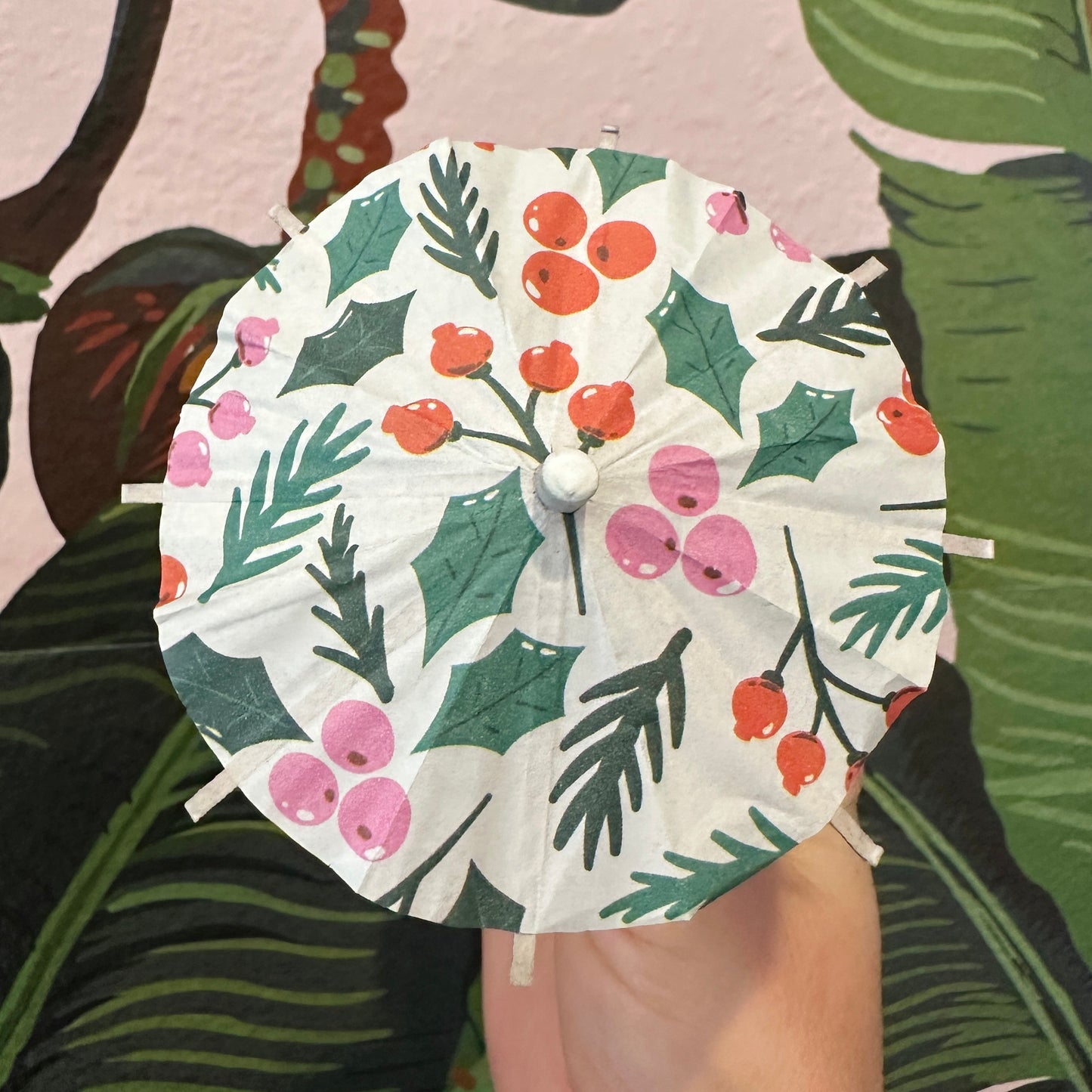 Holly Jolly Christmas Umbrella