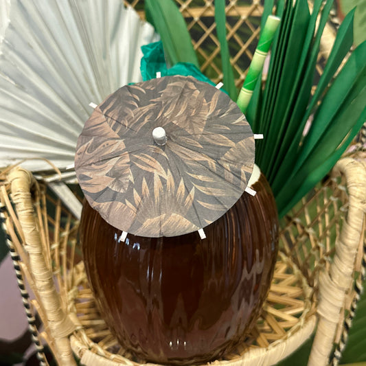 Brown Palm Umbrella