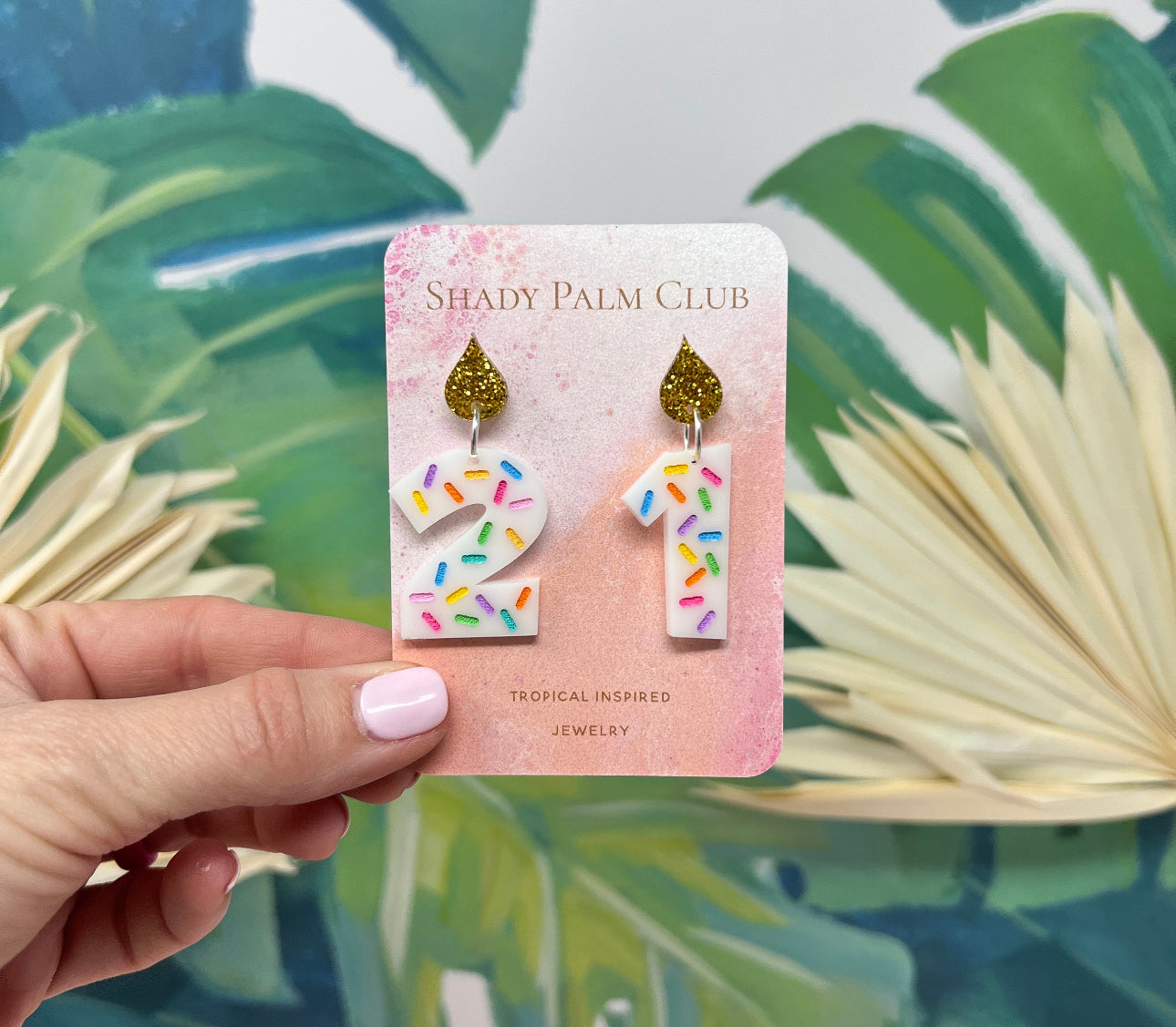 Birthday Candle Earring