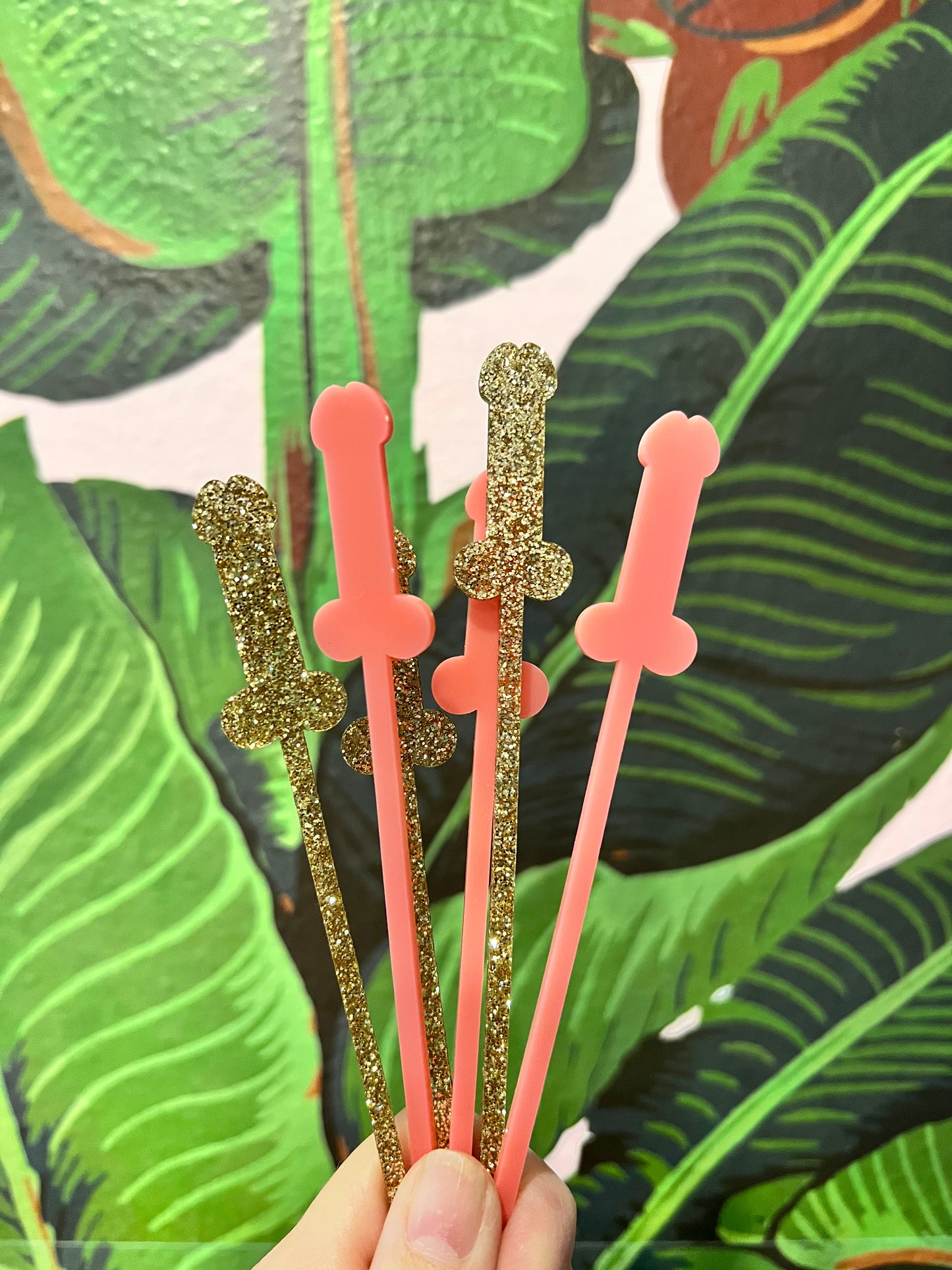 Penis Stir Stick Set of 4
