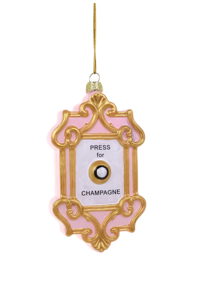 Press For Champagne Ornament