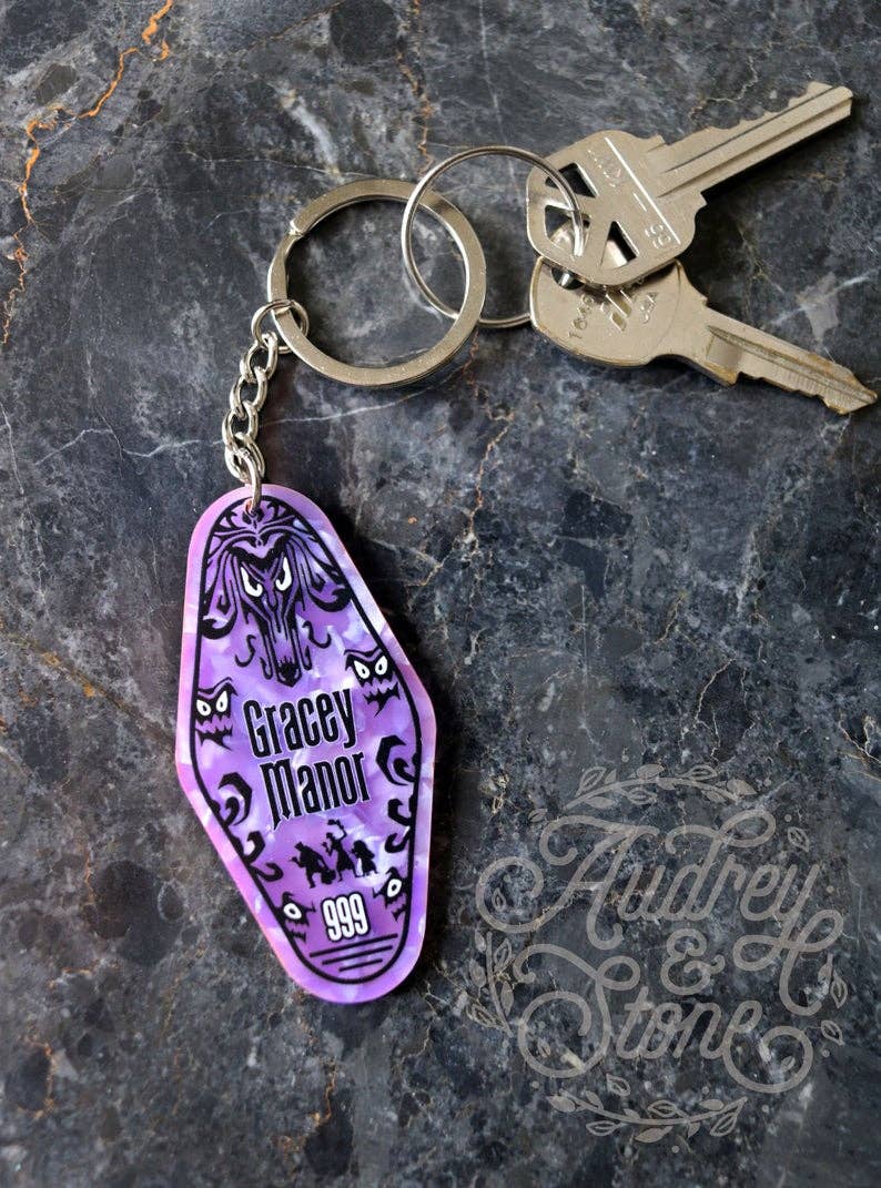 Haunted Mansion Acrylic Keychain