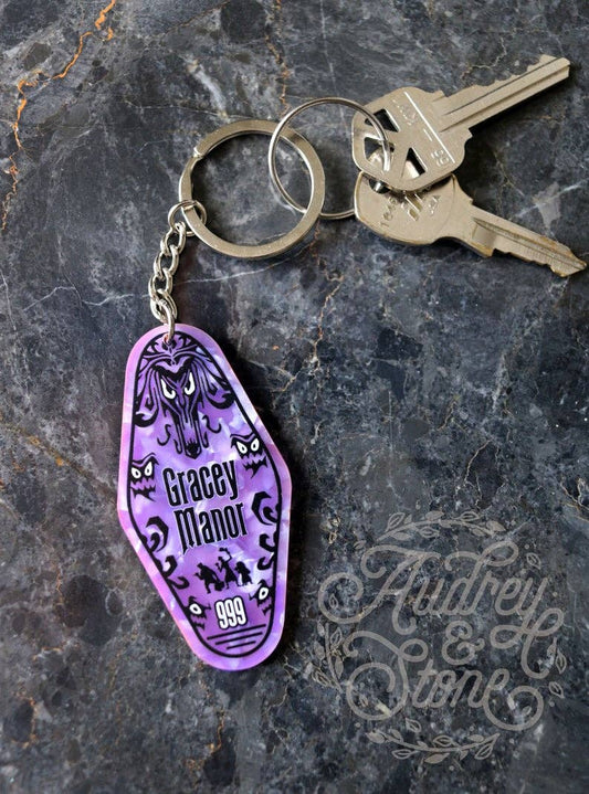 Haunted Mansion Acrylic Keychain