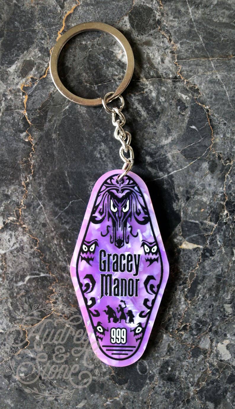 Haunted Mansion Acrylic Keychain