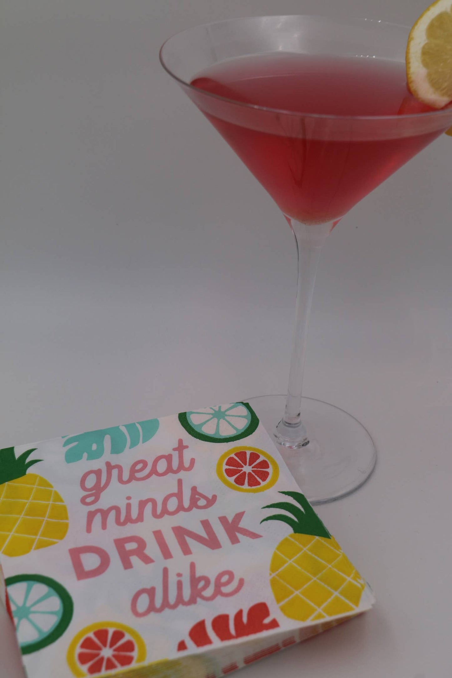 Great Minds Drink Alike Cocktail Napkins