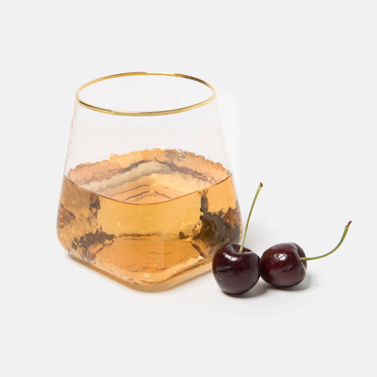 Rose Gold Short Glass