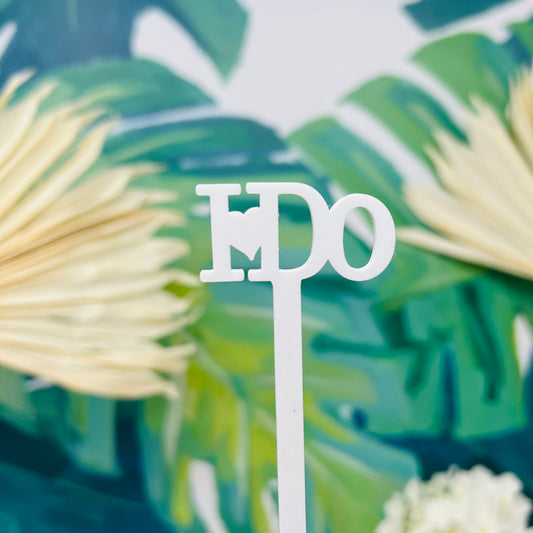 I Do Stir Stick Set of 4
