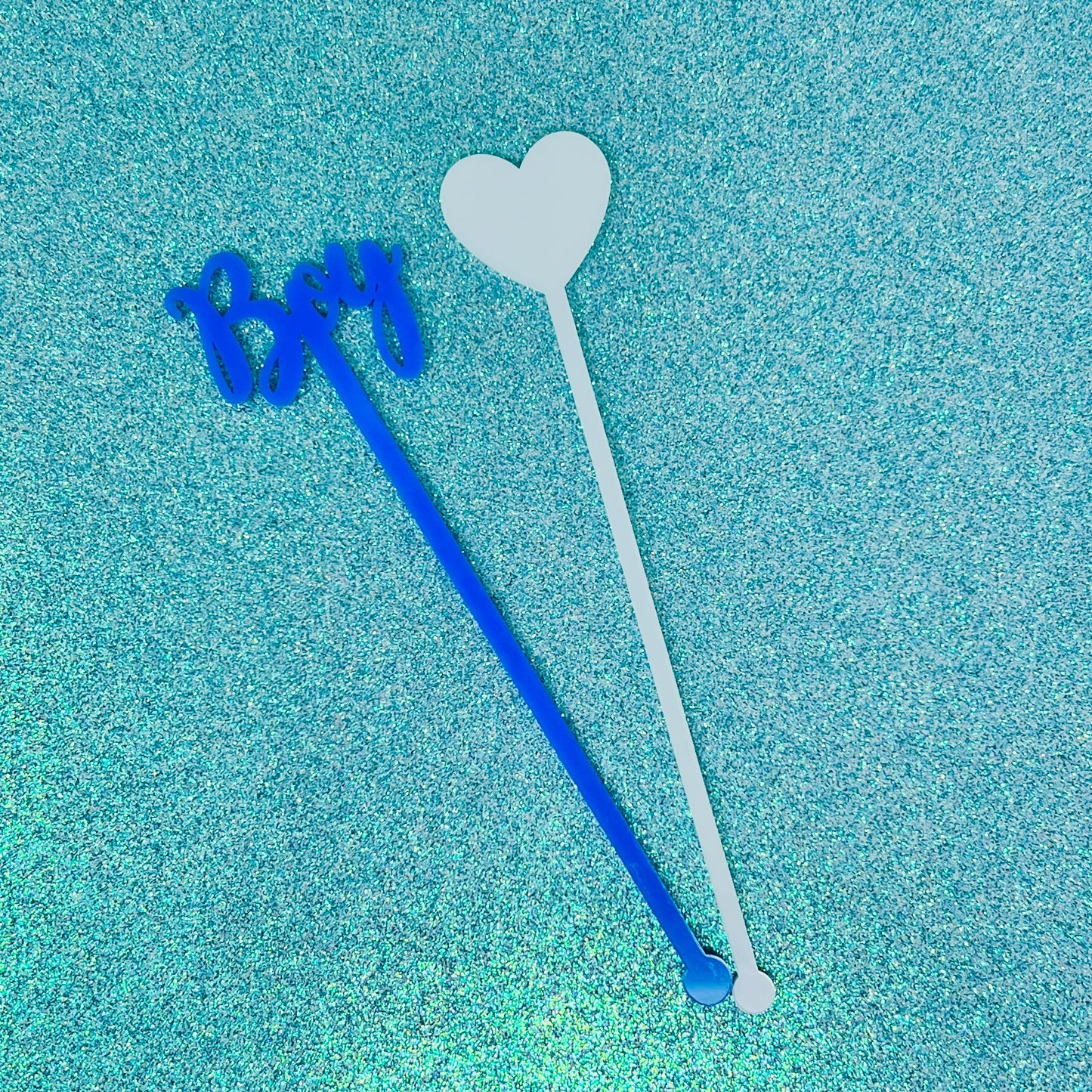 Boy Stir Stick Set of 4