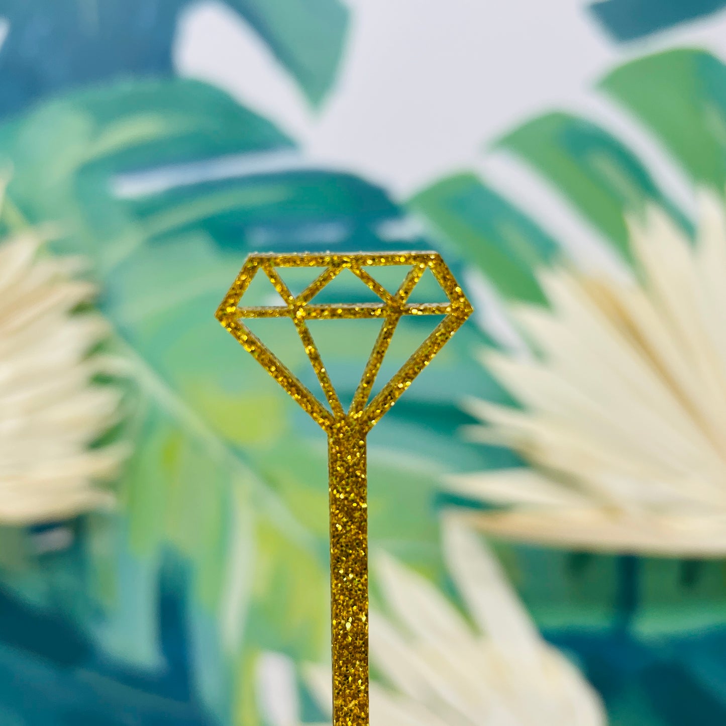 Diamond Stir Stick Set of 4