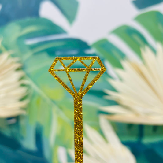 Diamond Stir Stick Set of 4