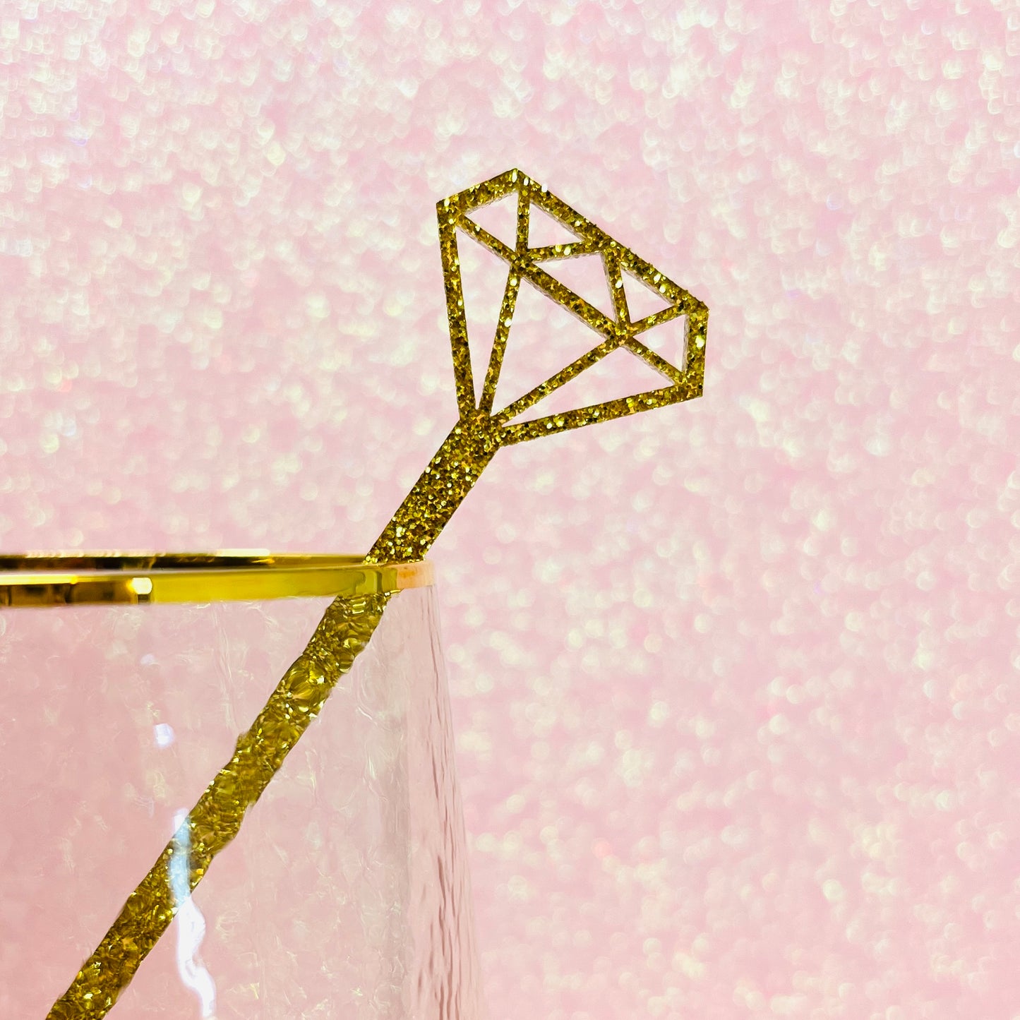 Diamond Stir Stick Set of 4