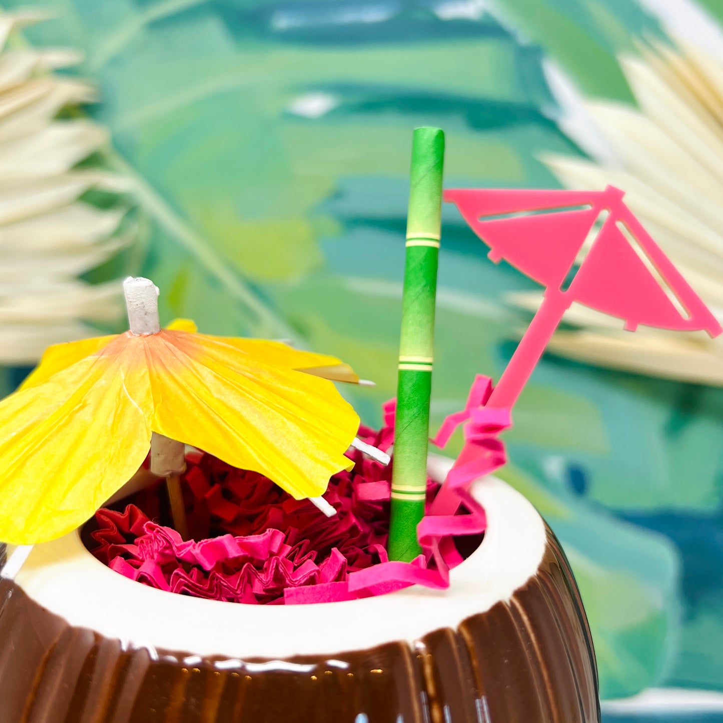 Umbrella Stir Stick Set of 4