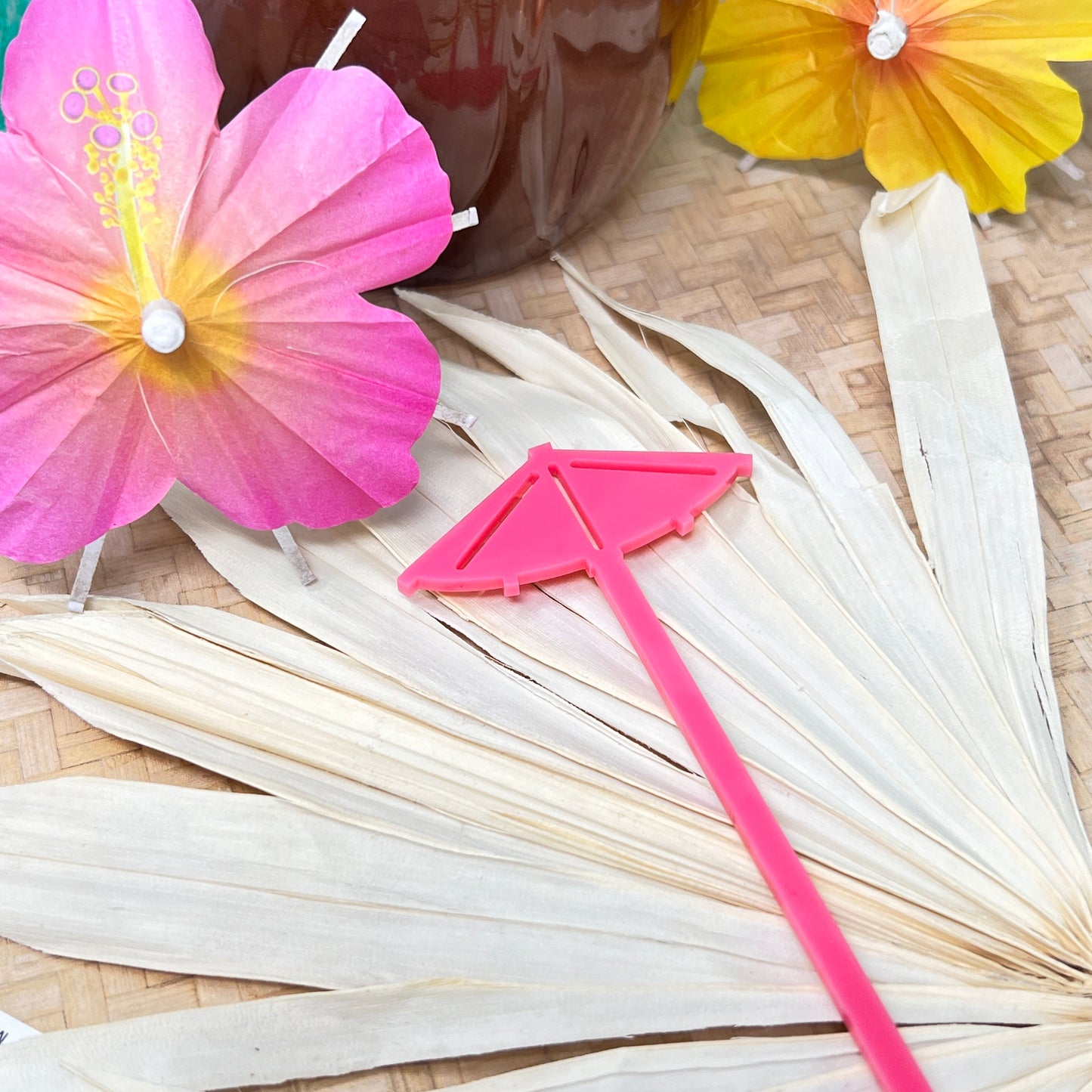 Umbrella Stir Stick Set of 4