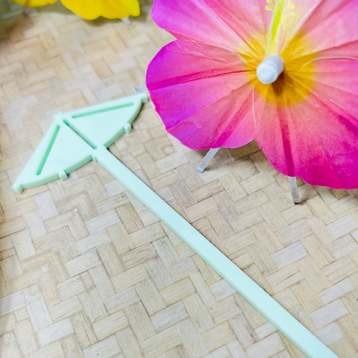 Umbrella Stir Stick Set of 4