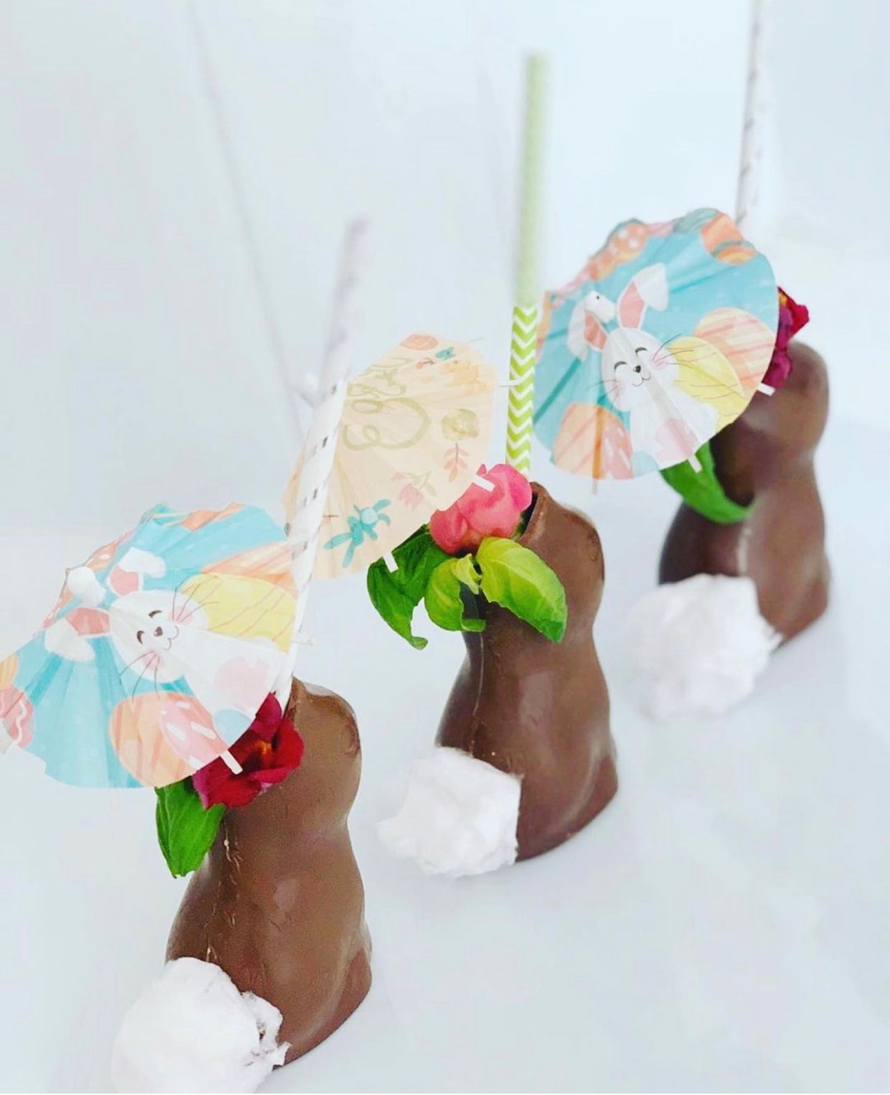 Easter Bunny Cocktail Umbrella