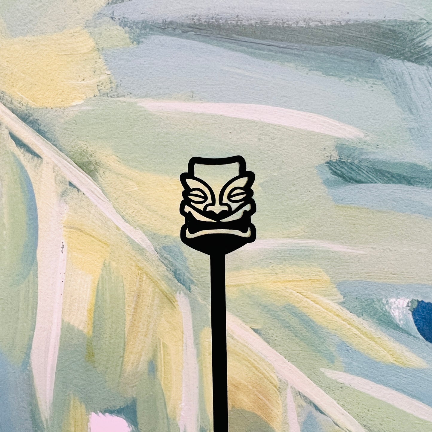 Grumpy Tiki Garnish Pick Set of 4
