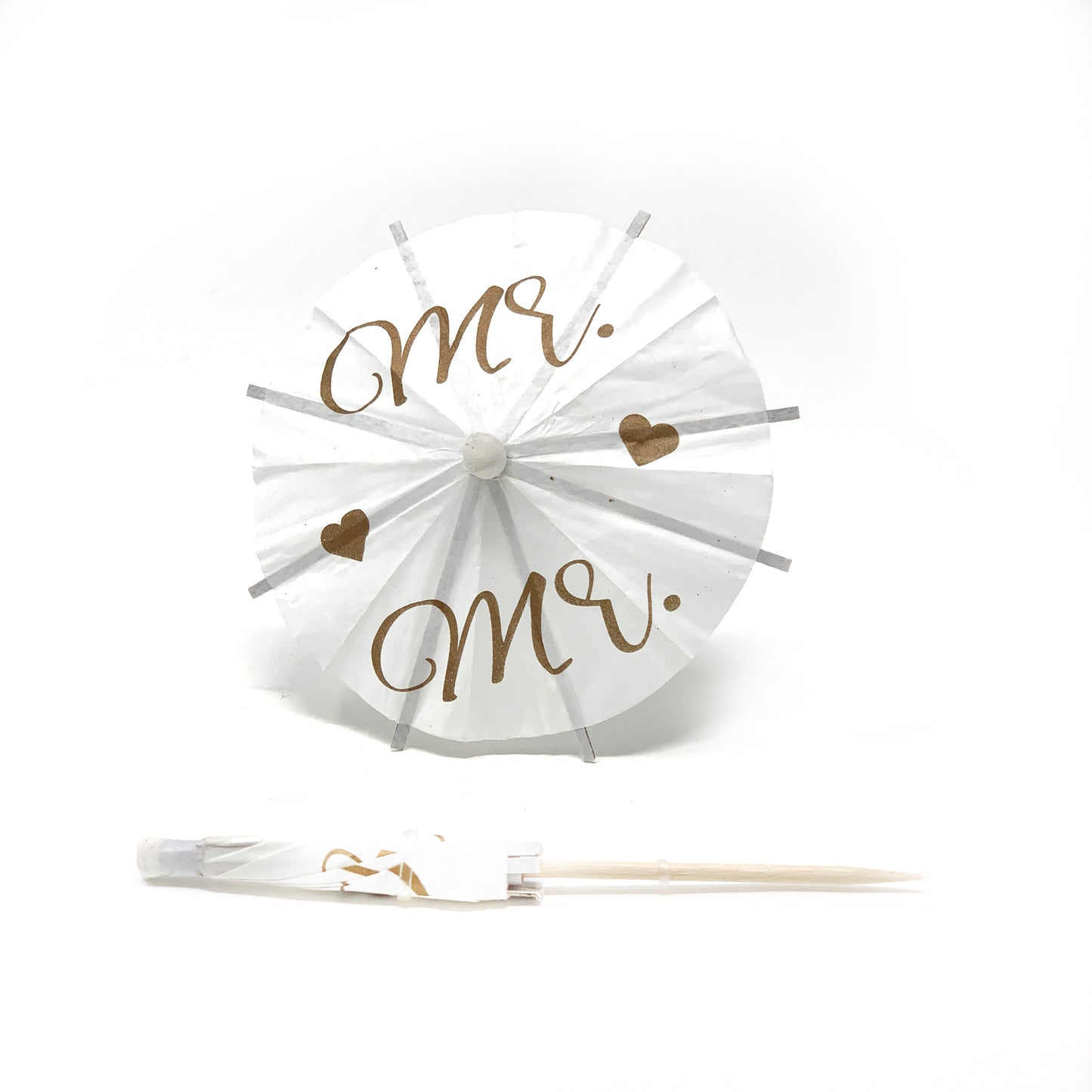 Mr. & Mr. Cocktail Umbrella