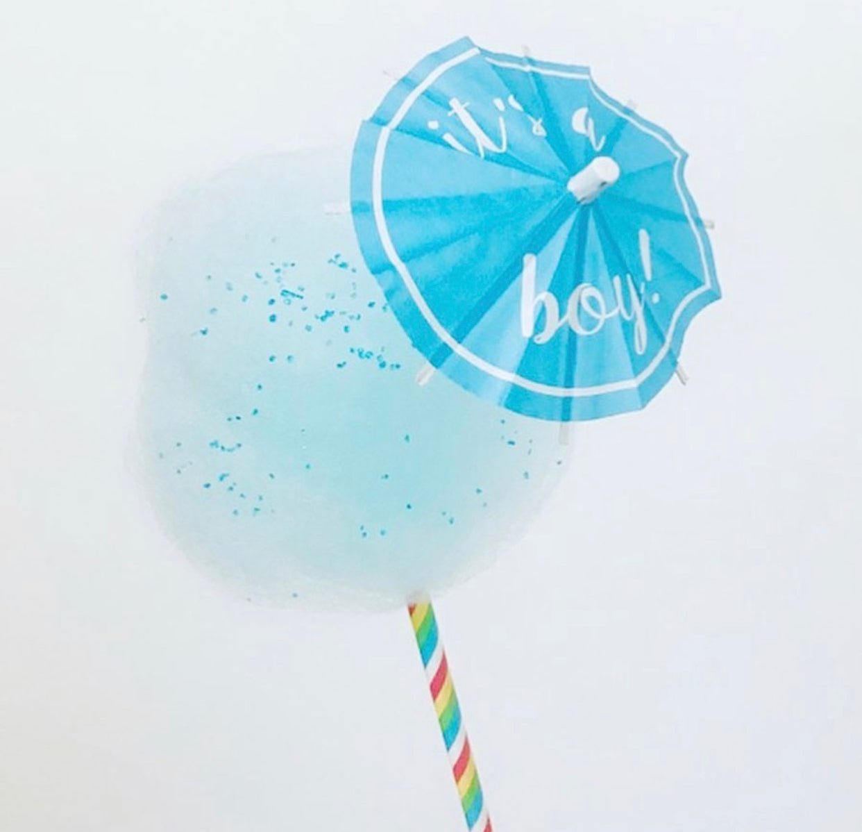 It's A Boy! Cocktail Umbrella - The Tiny Umbrella