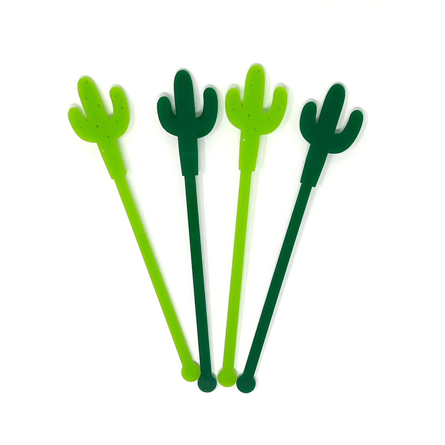 Cactus Stir Stick set of 4