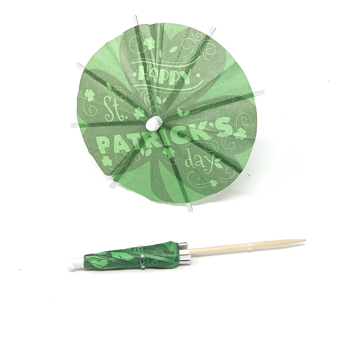 St. Patrick's Day Cocktail Umbrella