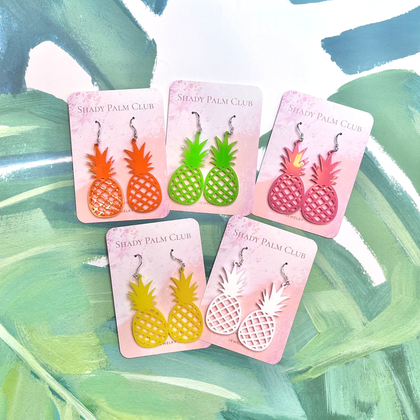 Pineapple Dangle Earring