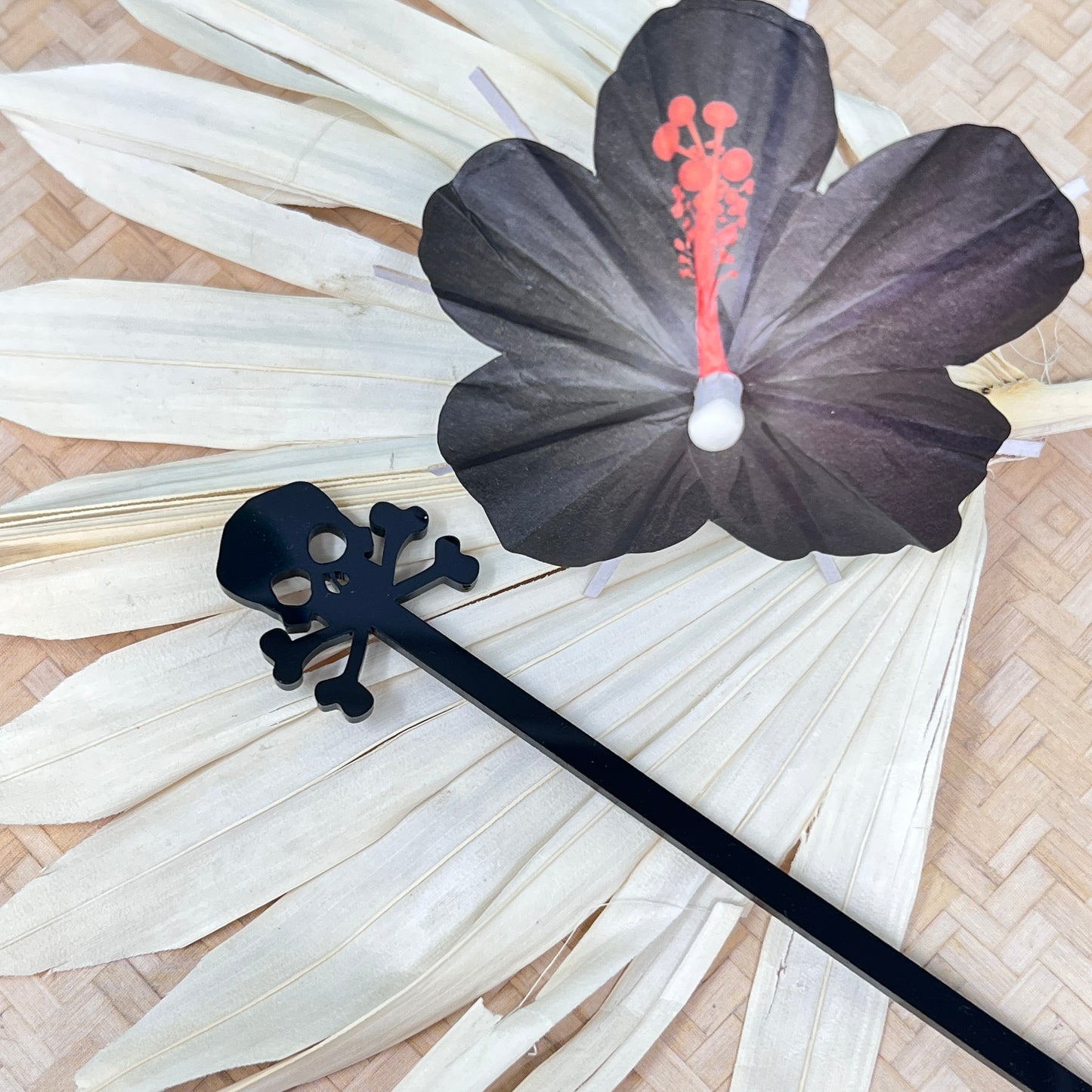 Pirate Skull Stir Stick Set of 4