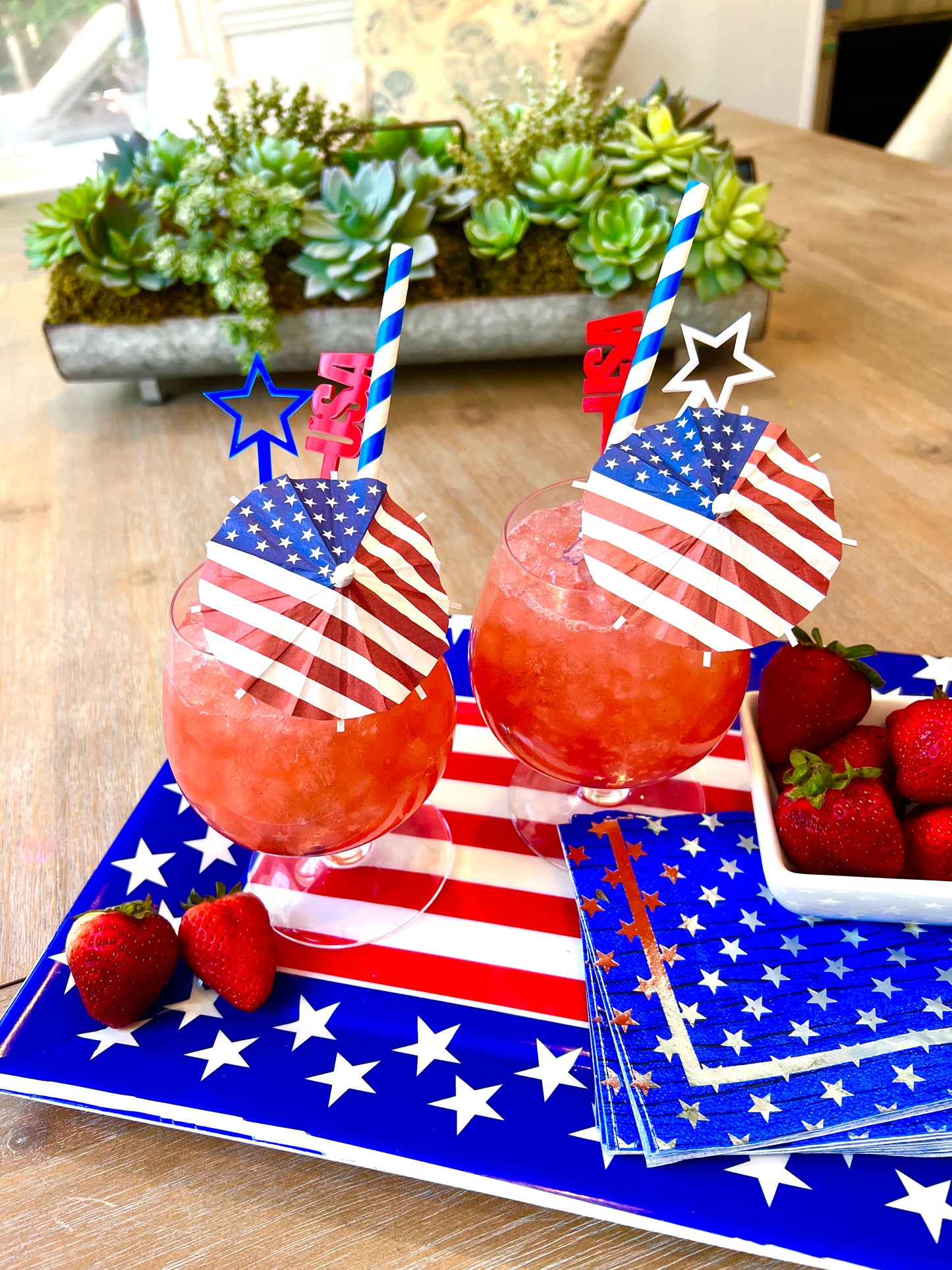 USA Stir Stick set of 4