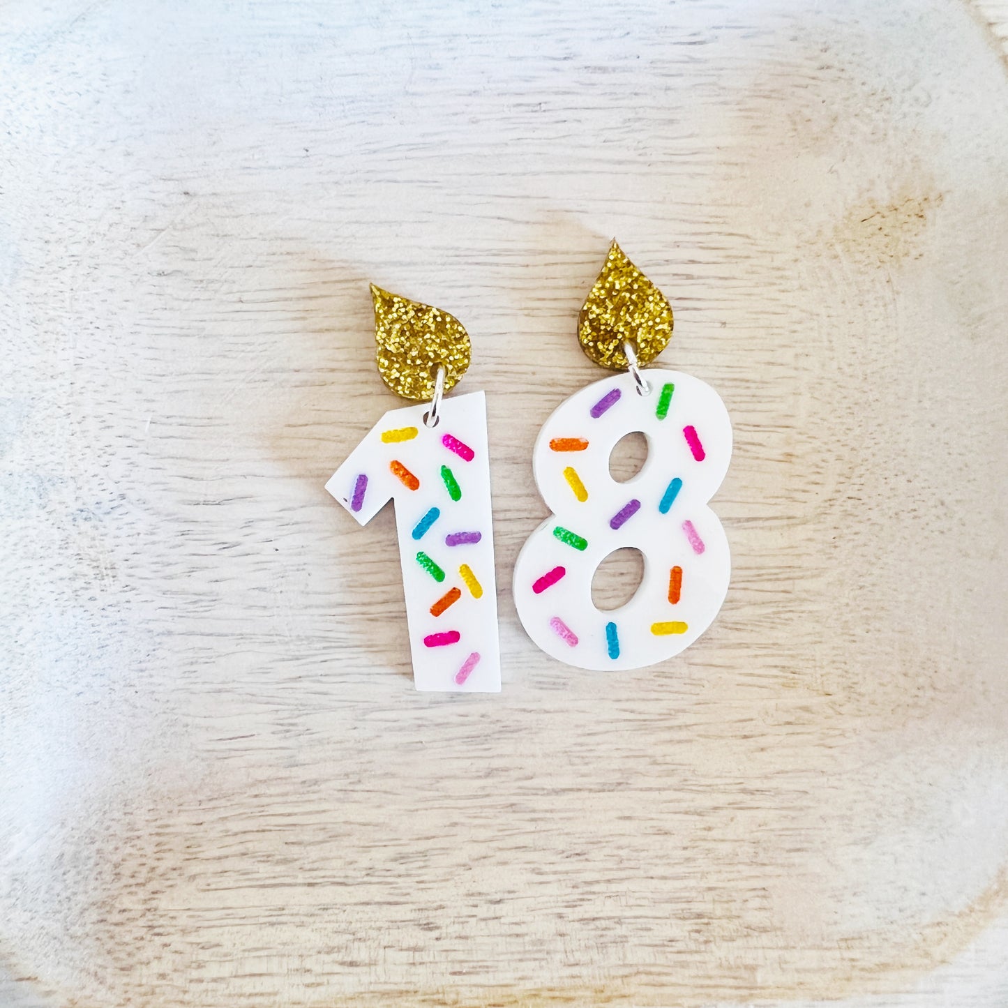 Birthday Candle Earring