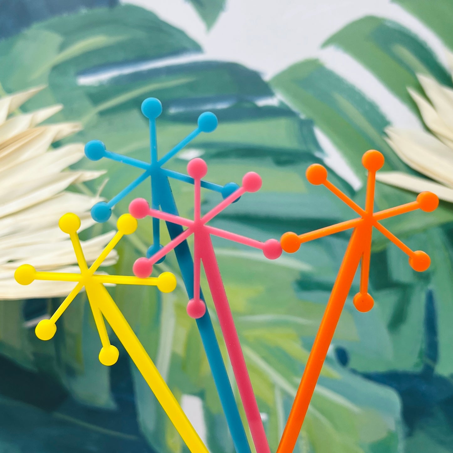 Starburst Stir Stick set of 4