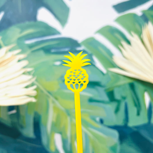Pineapple Stir Stick Set of 4