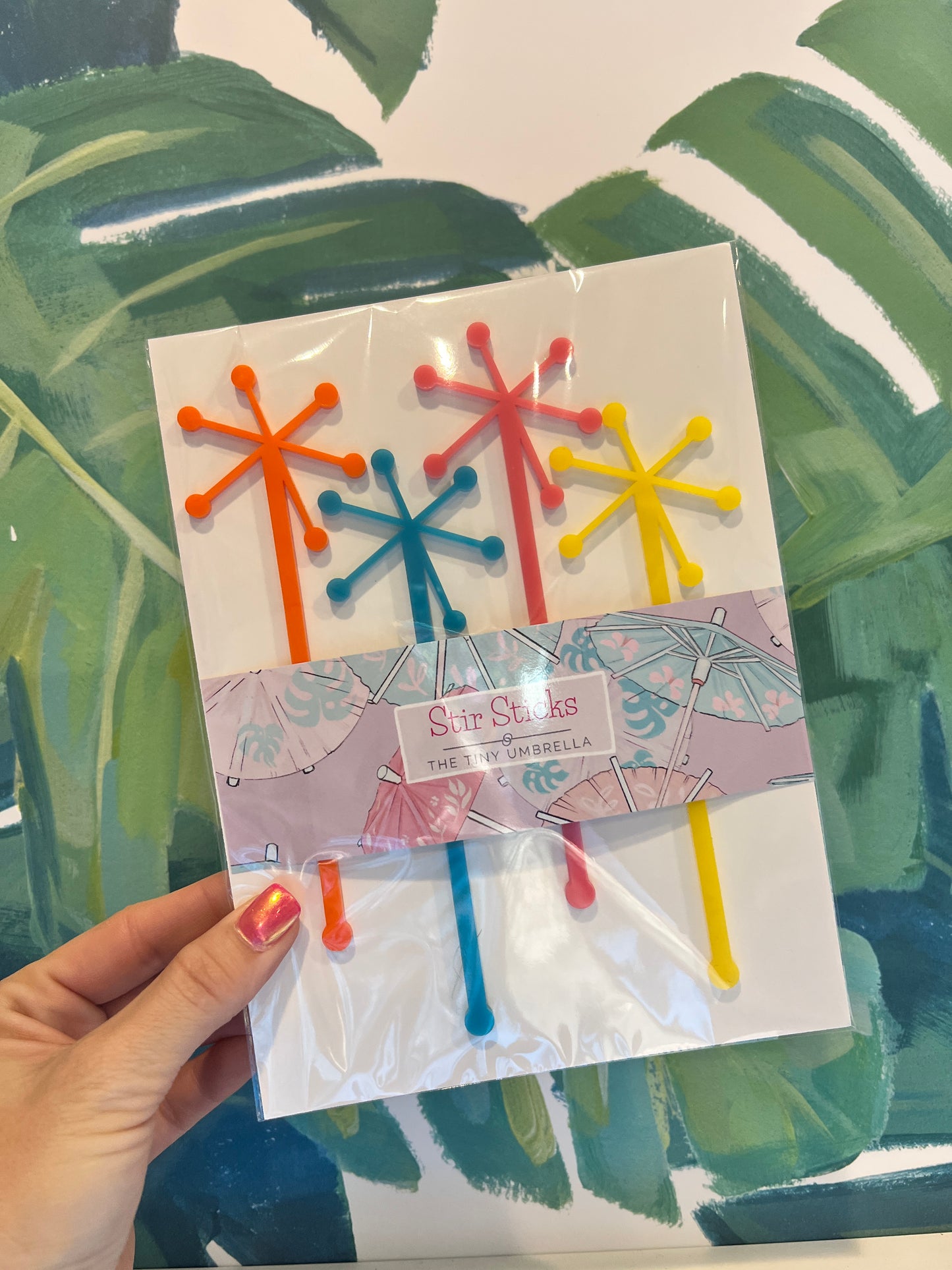 Starburst Stir Stick set of 4
