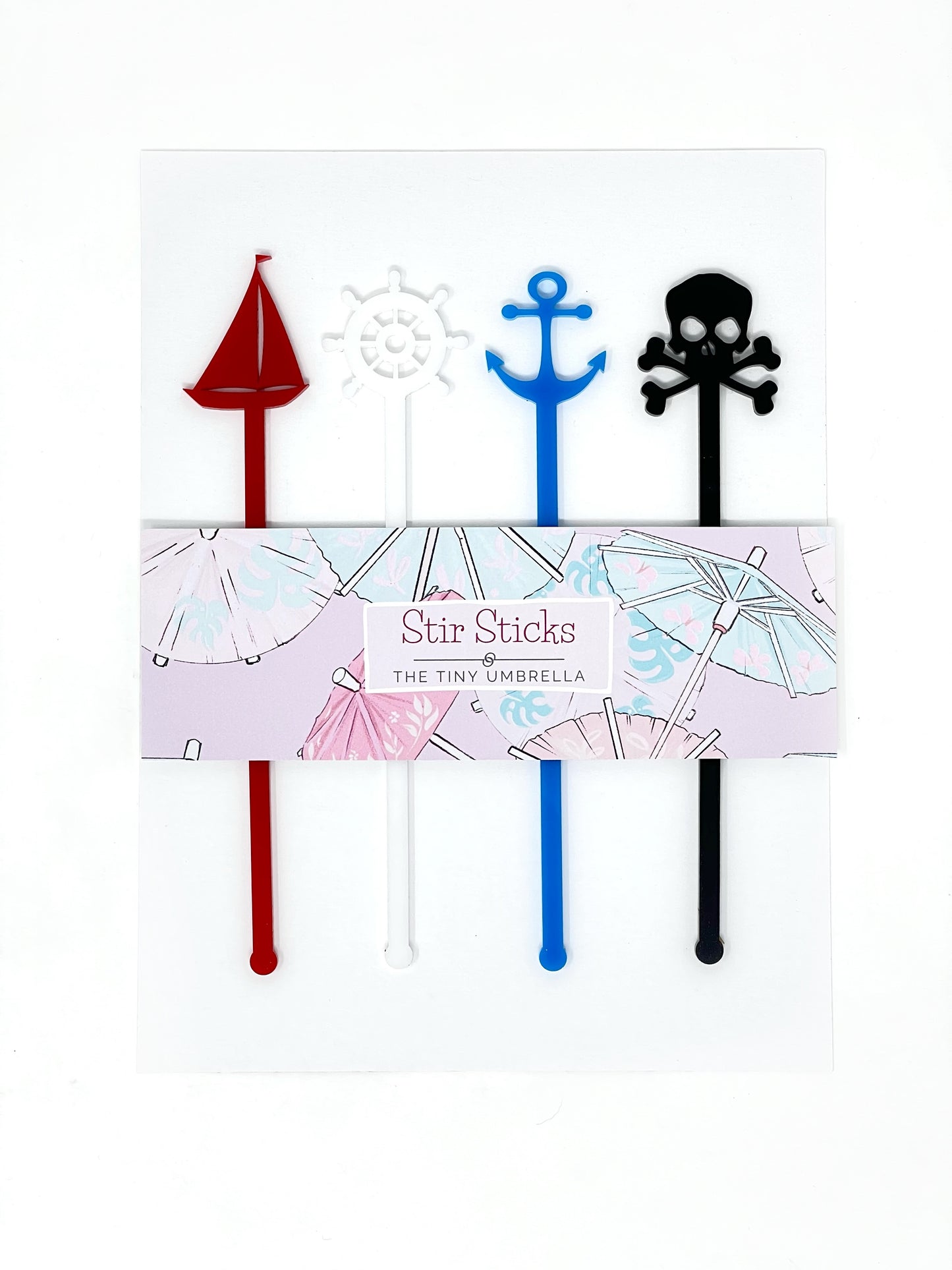Nautical Stir Stick set of 4