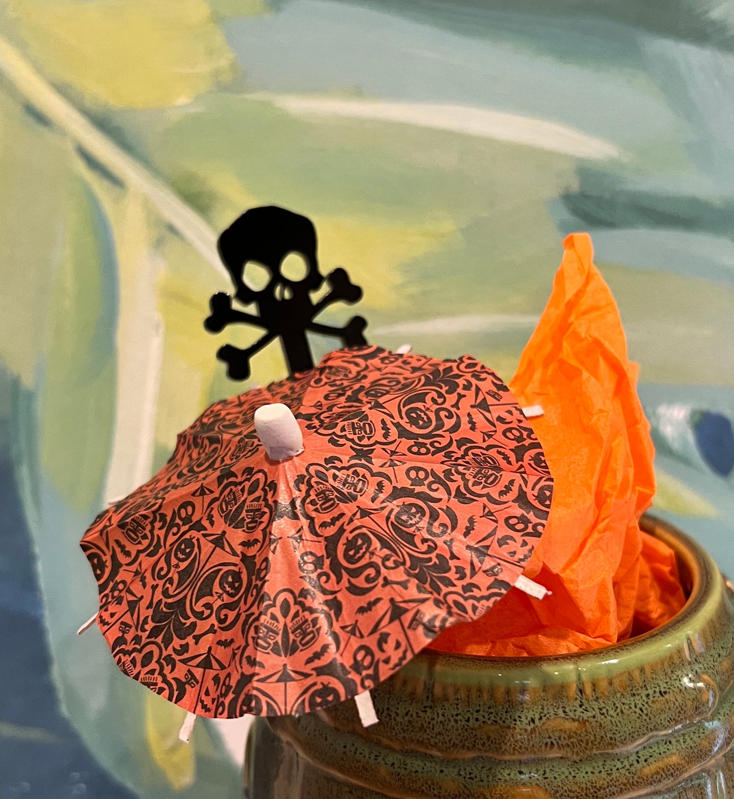 Pirate Skull Stir Stick Set of 4