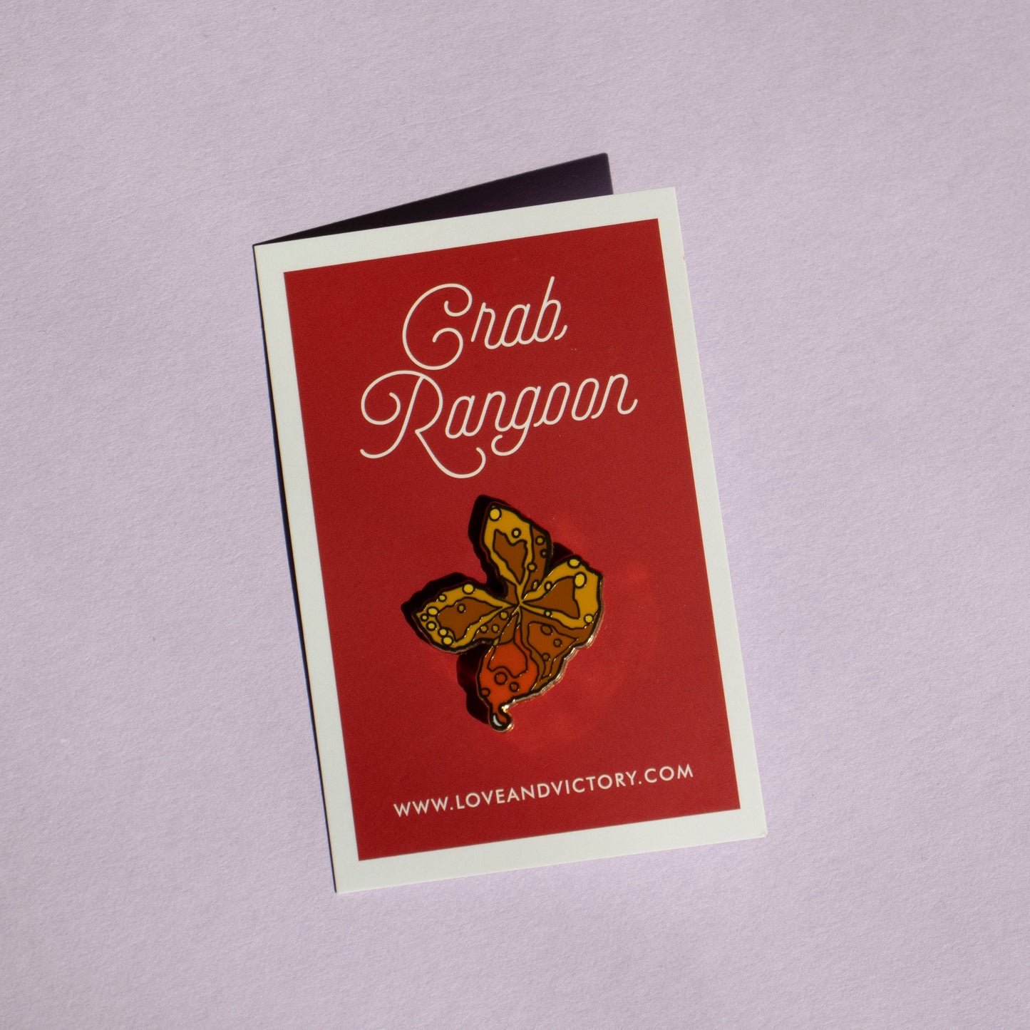 Crab Rangoon Pin