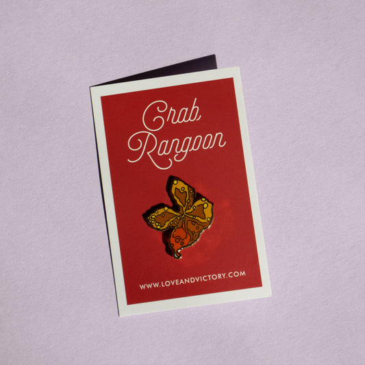 Crab Rangoon Pin