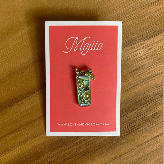 Mojito Cocktail Pin