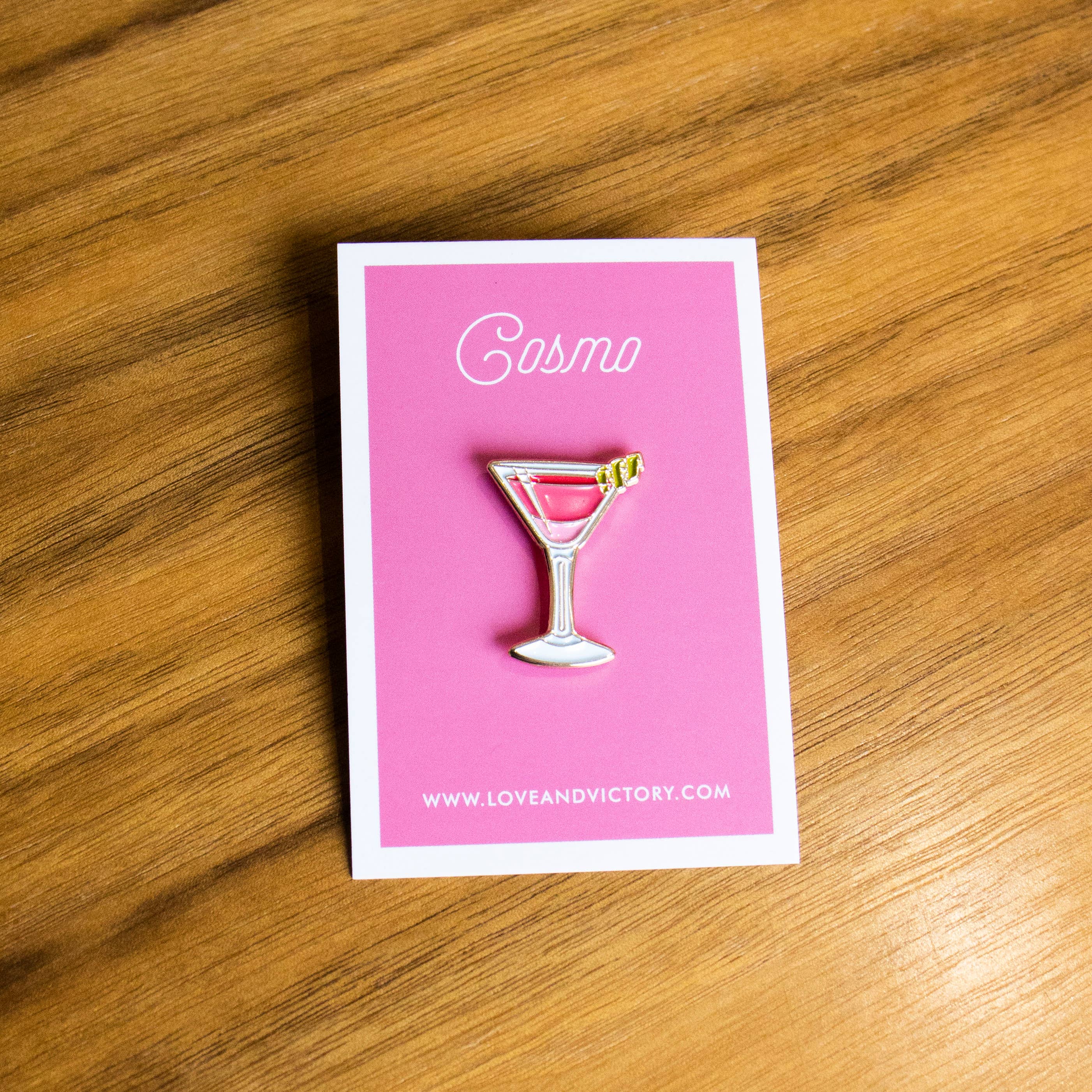 Cosmo Con Pin Cosmo Cocktail Pin – The Tiny Umbrella