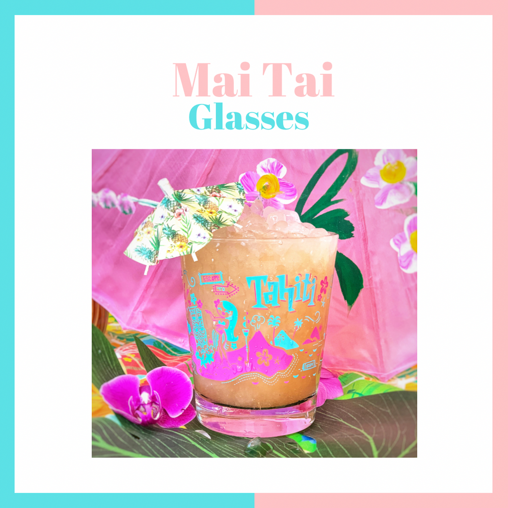 Escape To Tahiti Glass