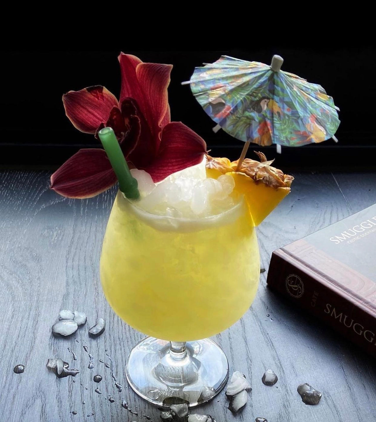 Tiny Toucan Cocktail Umbrella