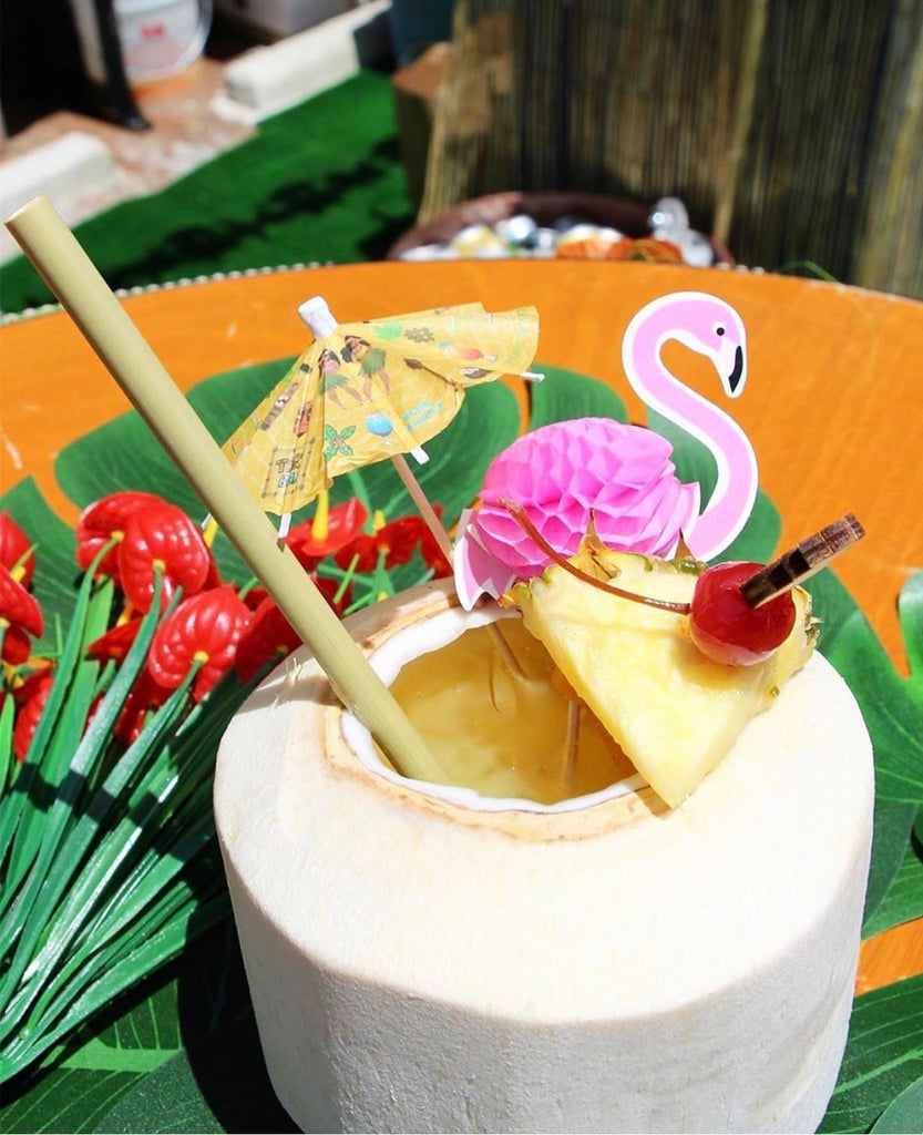 Tiki Bar Cocktail Umbrella - The Tiny Umbrella